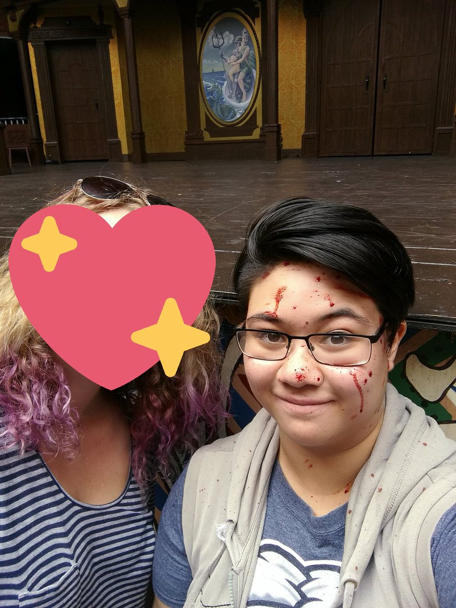 arcofagamotto's tweet photo. Yeah screw it
#selfiesforbrie and a #validbisexual
Cuz I'm starting to feel more confident in myself y'all can deal with my face for a bit
And @brielarson is actually amazing https://t.co/CSZ3EpGXor