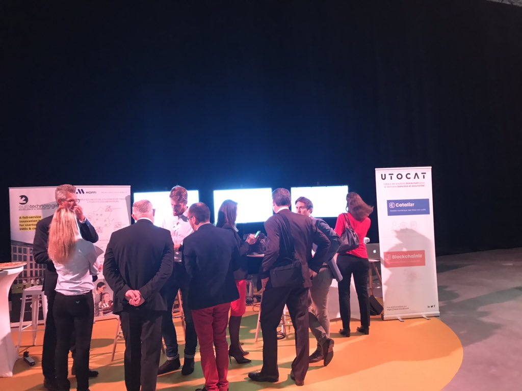 yannkervarec's tweet photo. Les échanges sont nombreux #digit’tour #caissedepargne @euratechnologie #utocat #skapane #moffi #cautioneo https://t.co/vTPg3JLIeq