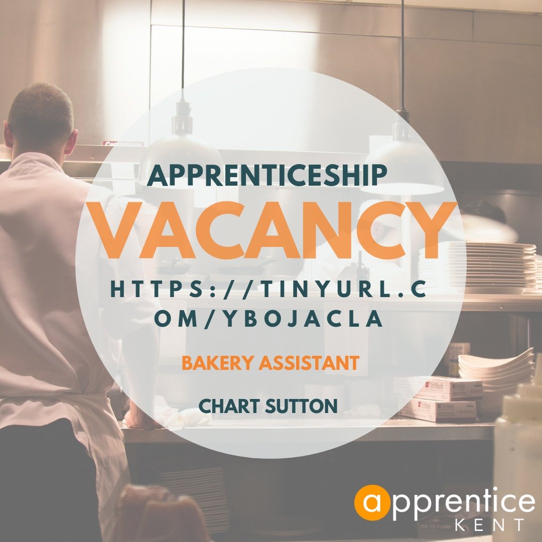 apprenticekent's tweet image. Do you have a passion for #baking?

@ThisIsSuperA are looking for an #apprentice to join a small, vibrant team in the cookie-making business in #ChartSutton near #Maidstone

Find out more &amp;amp; apply here: tinyurl.com/ybojacla 

@Apprenticeships #Kent #kentjobs #BakeOff