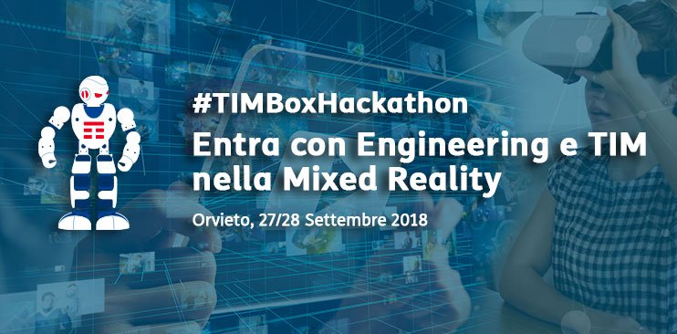 #TIMBoxHackathon: selezionati i ragazzi (moltissimi under 26) e pronte le squadre che il 27 e 28 settembre si sfideranno a #Orvieto sulla #MixedReality. Stay tuned! <a href="/EngineeringSpa/">ENGINEERING GROUP</a> <a href="/TIM_Official/">TIM Official</a> #hackathon bit.ly/2OBzNWM
