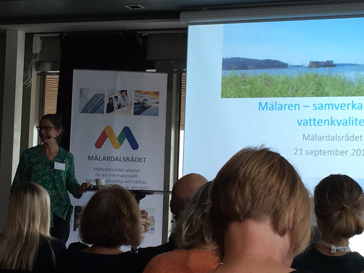 Seminarium om utökad gods- och kollektivtrafik i Mälaren. Vinster för miljön, bara miljöpåverkan från sjötrafiken tas med i planeringen från början. Tex giftiga båtbottenfärger kommer med internationella fartyg - här behöver vi påverka internationellt! #mälarmaritimt