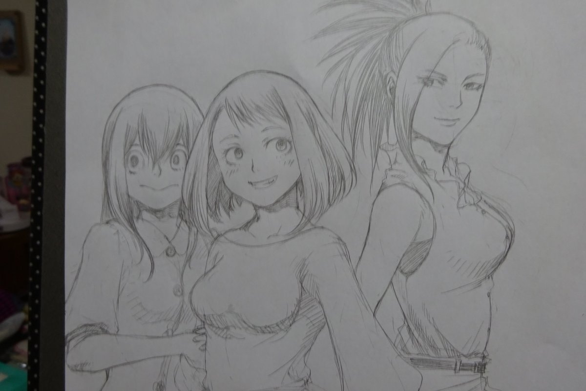ট ইট র むちむちししまる ヒロアカ落書きの続き 女の子ズがむちゃくちゃ可愛いけど描くのが難しい お茶子ちゃんと梅雨ちゃんの目のバランスが 僕のヒーローアカデミア ট ইট র むちむちししまる ヒロアカ落書きの続き 女の子ズがむちゃくちゃ可愛いけど描くのが難しい お茶子ちゃんと梅雨ちゃんの目のバランスが 僕のヒーローアカデミア