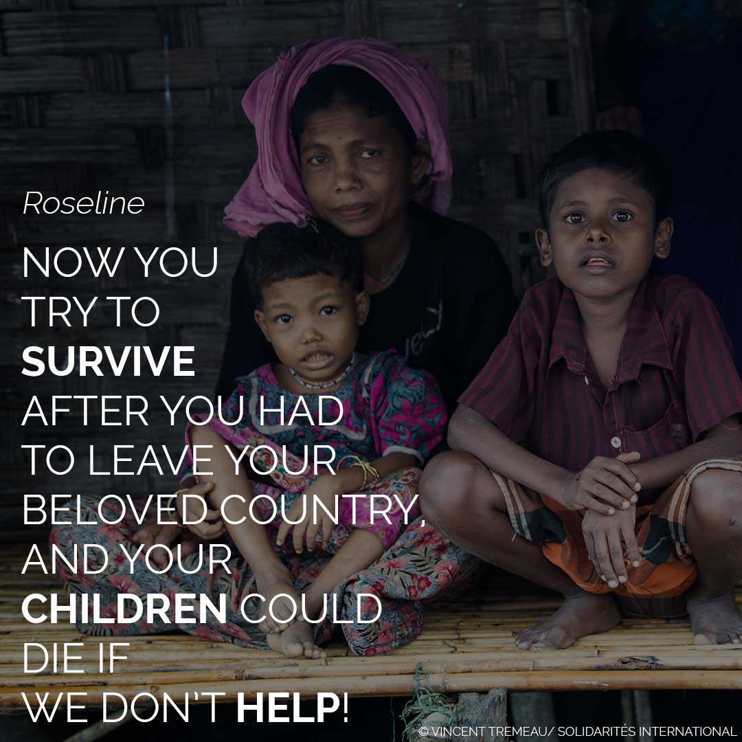 Solidarites_Int's tweet photo. [Le mot du vendredi] 
Comme Sylvie, Anne, Léon et Roseline répondez solidarité en envoyant des messages positifs et solidaires aux personnes que nous aidons et aux équipes humanitaires sur le terrain. Postez vos messages sur https://t.co/KEN6i67VwE #RepondonsSolidarite https://t.co/rT1Zg9uk2s