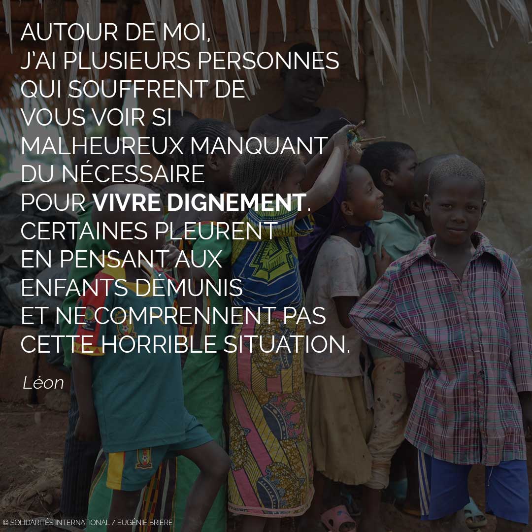 Solidarites_Int's tweet photo. [Le mot du vendredi] 
Comme Sylvie, Anne, Léon et Roseline répondez solidarité en envoyant des messages positifs et solidaires aux personnes que nous aidons et aux équipes humanitaires sur le terrain. Postez vos messages sur https://t.co/KEN6i67VwE #RepondonsSolidarite https://t.co/rT1Zg9uk2s