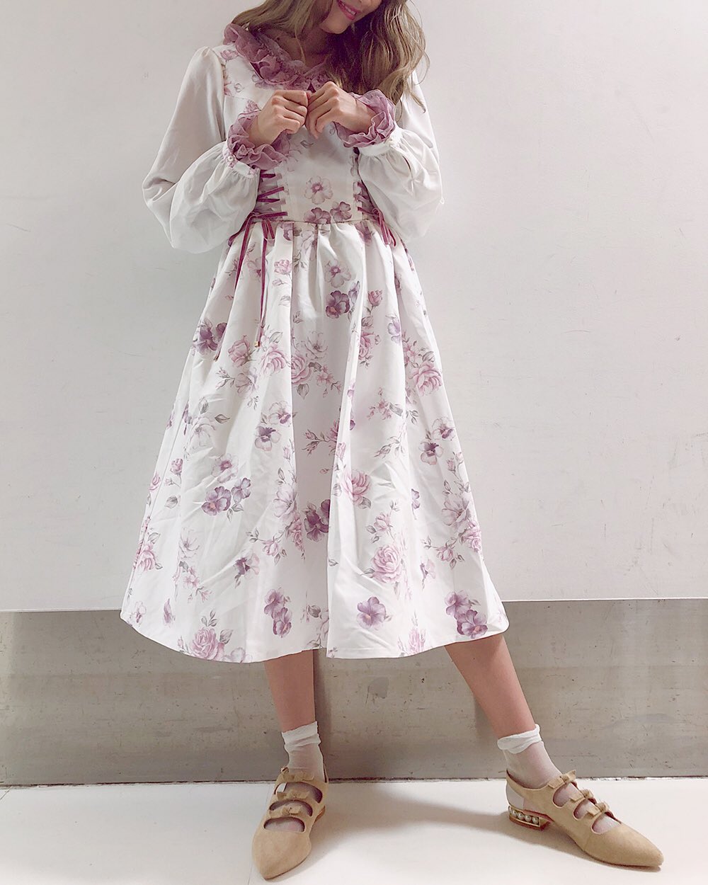 『LIZLISA』ローズリボンシフォンワンピース LIZ LISA on X: 