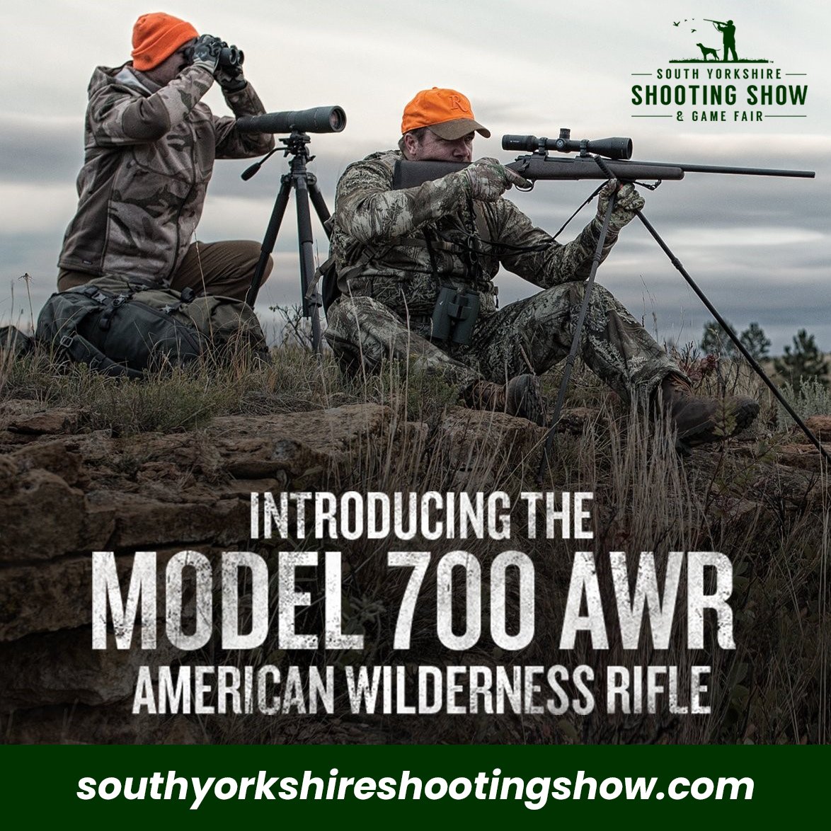 The Remington Model 700 AWR features a black Cerakote finish that protects its free-floated 5R barrel and legendary stainless steel action, forming a virtually indestructible barrier against corrosion and abuse. Check it out on the Swillington stand at the 2018 show
