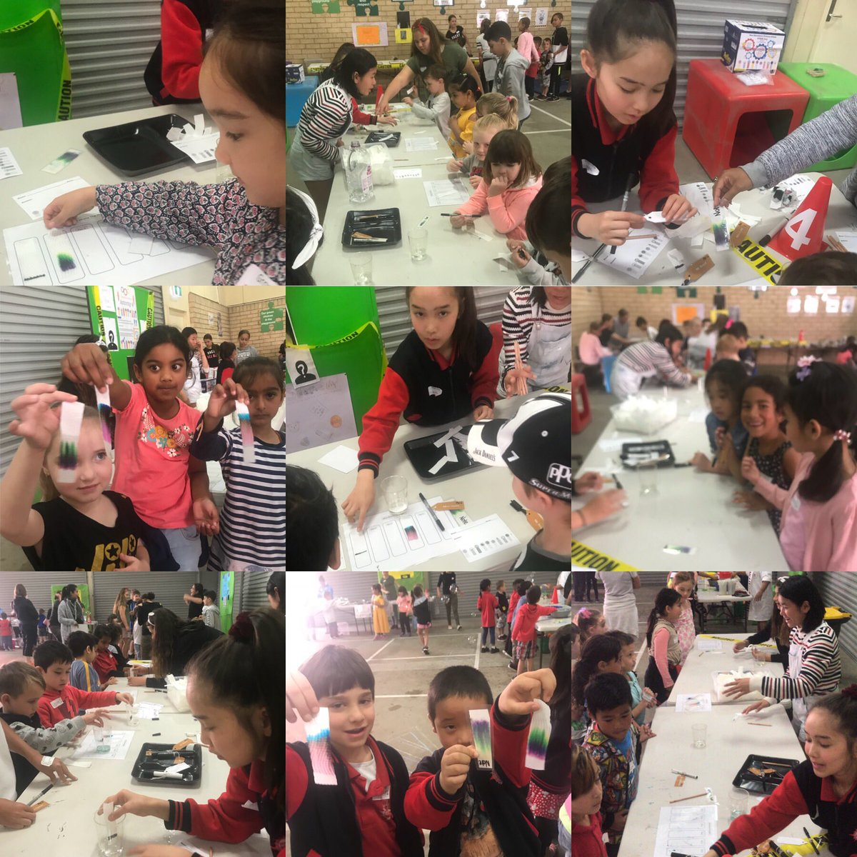 WBPScienceRocks's tweet photo. The STEM Club girls also had Boat Building, a Bubble Bonanza &amp; solving the crime of who stole Tidy Bear 🐻 by using ink chromatography &amp; analysing shoe prints... So many engaged and excited students at @Westbeechboro’s #STEM Day today #girlsinSTEM #PrimarySTEMChat https://t.co/dUIpDuqI7G