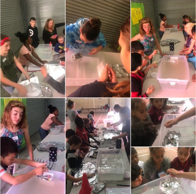 WBPScienceRocks's tweet photo. The STEM Club girls also had Boat Building, a Bubble Bonanza &amp; solving the crime of who stole Tidy Bear 🐻 by using ink chromatography &amp; analysing shoe prints... So many engaged and excited students at @Westbeechboro’s #STEM Day today #girlsinSTEM #PrimarySTEMChat https://t.co/dUIpDuqI7G