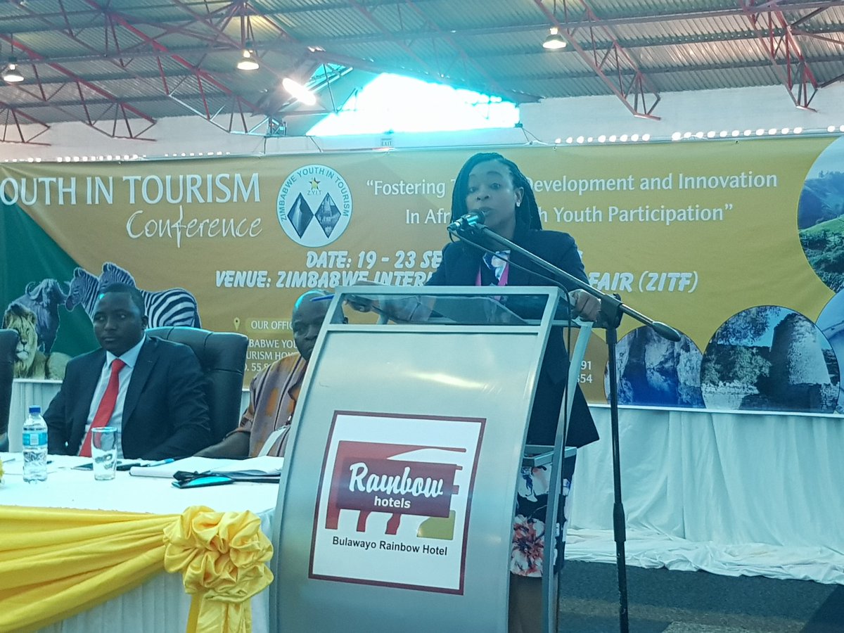 ZtaUpdates's tweet photo. Live stream & follow this very informative & exciting Africa In Youth Conference, currently underway is a presentation by Empowerent Bank on Financing & lnvesting Youths in Tourism in Zimbabwe. https://t.co/uFmZZjqG8Z
#AYT2018 https://t.co/OR9H3sAj3N