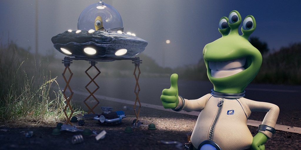 LUMATICxyz's tweet photo. Together with @Wolkenlenker we made a teaser for "Orbiteers Rescue Team" which was well received at @CARTOON_media #CartoonForum2018. Check it out here: https://t.co/bq1s3Ajjnm ... #orbiteers #animation #vfx #cartoon #UFO #kids #3danimation #cgi #aliens https://t.co/7o9IT0DZnv