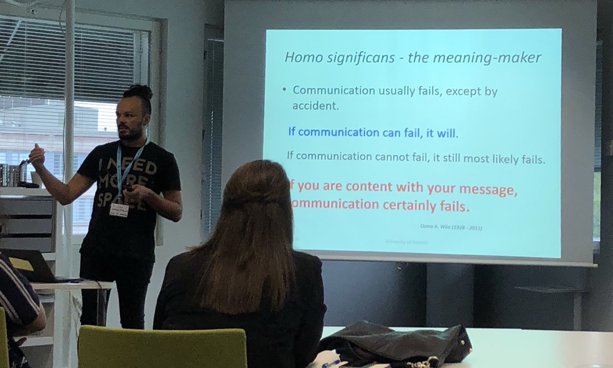 Communication is difficult #TWR_2018