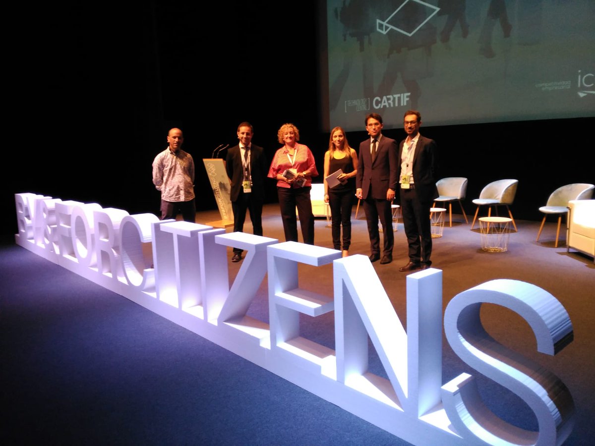 CARTIFCT's tweet photo. Second round of morning sessions at #ByForCitizens conference. So interesting topics: 
➡️Connected and #cybersecure cities
➡️#Zeroenergybuilding for #zeroenergycities
➡️Financing cities' transform https://t.co/lV9LfnhJmS