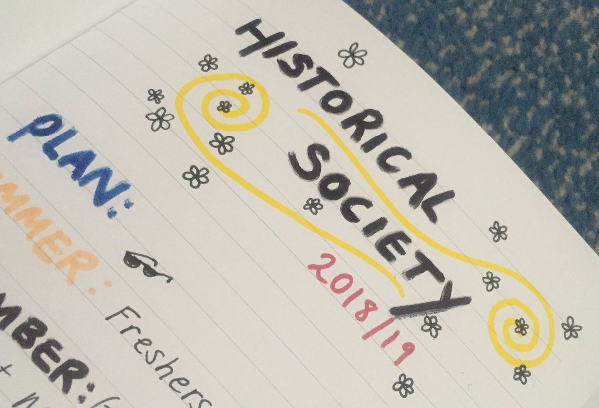NSUHistSoc's tweet photo. So what do we have planned for this year??? We want to make the year as enjoyable as possible so we’ve started planning very early this year! But as always, if you have any suggestions or things you’d like to do, just drop us a message!! #HistSoc #History #NU18 #NorthumbriaUni https://t.co/2TSWnhrAyz