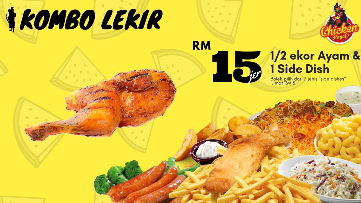 Chicken Royale Di Btho Cheras Ø¹ÙÙ ØªÙÙØªØ± Untuk Jejaka Tampan Abam Sado Menikmati Makan Malam Yang Sihat Lagi Lagi Lepas Balik Gym Fuel Up Badan Anda Dgn Protein Sihat Tanpa Minyak Chickenroyale Bandartunhusseinonn Thread