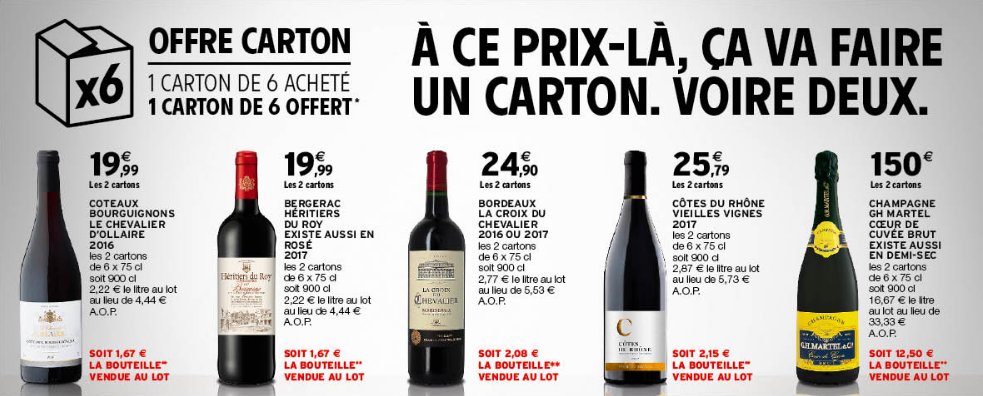 ITMjuanlespins's tweet photo. La foire aux vins continue jusqu'au 30 septembre.
Profitez de nos offres 1 carton acheté 1 carton offert !!
#FAV2018
#yapasqueleshypersdanslavie
#juanlespins https://t.co/Wsf3HylRAC