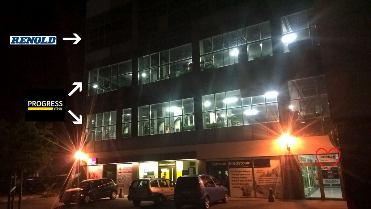 RenoldPoland's tweet photo. Bliżej mieć nie będziemy! Pozdrawiamy naszych sąsiadów z #ProgressGym, którzy od miesiąca dbają o naszą kondycję. Teraz wyjście z pracy nabiera zupełnie nowego znaczenia 😎 #fit #workoutmotivation https://t.co/MuGnKEslIV