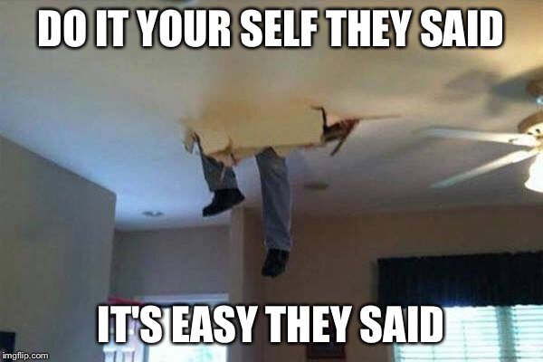 HolmebuildDIY's tweet image. Uh oh!!

Tag someone who this reminds you of!
#DIY #DIYproblems