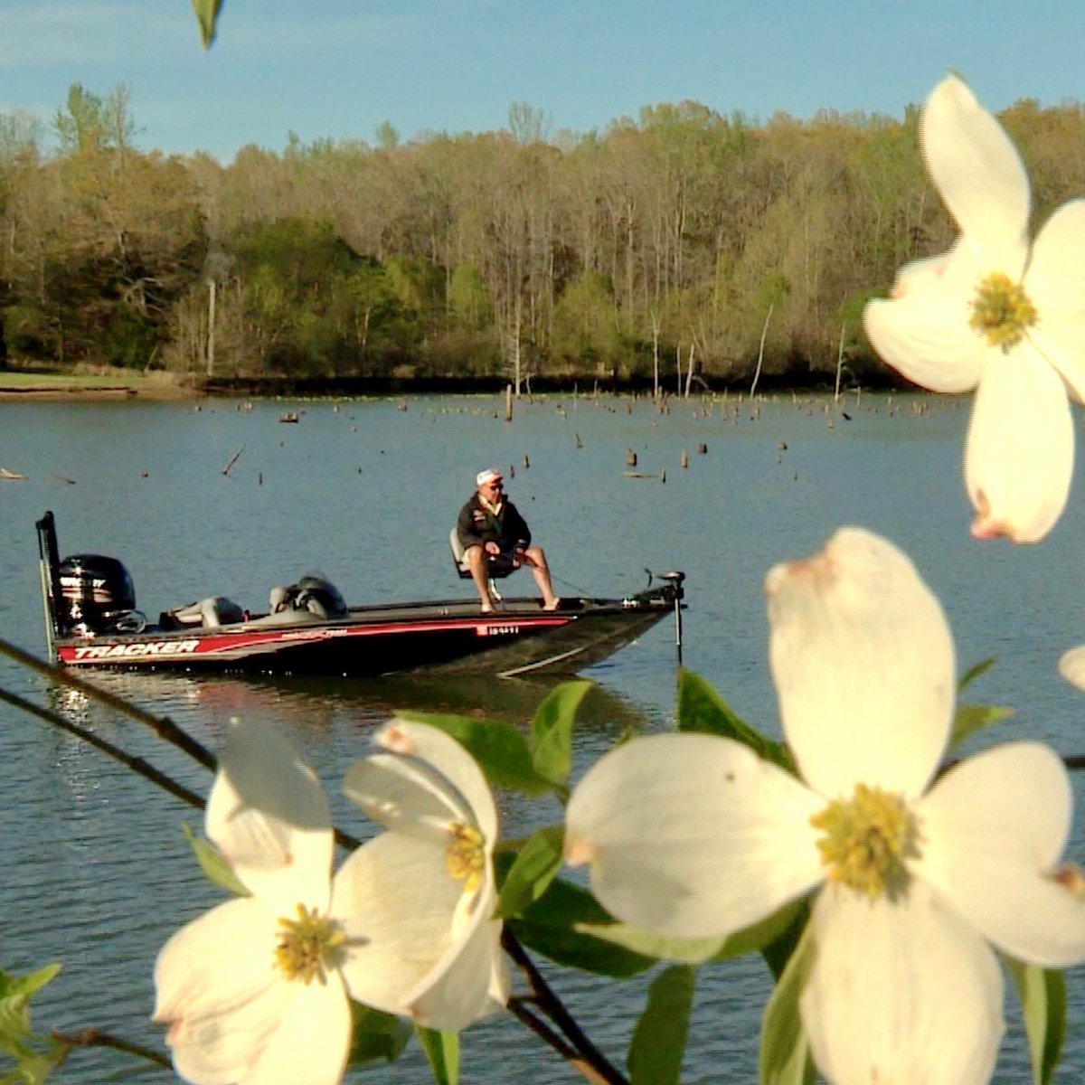 We're crappie fishin' in shallow flooded timber areas this week in our show titled 'Springtime Is Fun'. Air times: Fri. at 8:00am, Sat. at 1:00pm & Sun. at 6:00am on the Outdoor Channel. See you then, Bill @trackerboats @MercuryMarine @QuantumTackle @garminfishhunt @MystikLubes