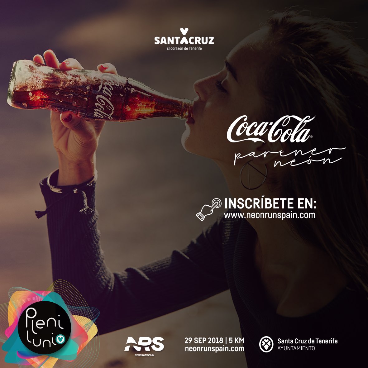 neonrunspain's tweet photo. #NRS18Tenerife / 💚💙 ¡Nuestros #partners, sin ellos sería imposible! ¡Gracias! 📷👉🏼 Desliza y conócelos: @CocaCola @AguaFuentealta @Libbyscanarias. Inscríbete en nuestra página web: https://t.co/2nn4FDonG0
#painting #pleniluniosc https://t.co/g5YxYp3wQz
