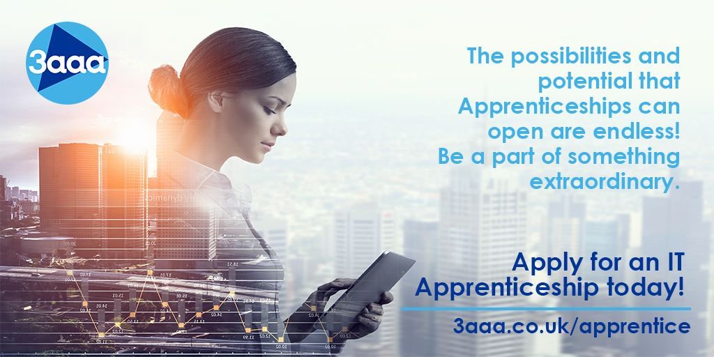 Don't wait for someone to decide your future for you. Be a part of something extraordinary, apply for an IT #Apprenticeship today.
Contact us here to apply: buff.ly/2p3YP5Y