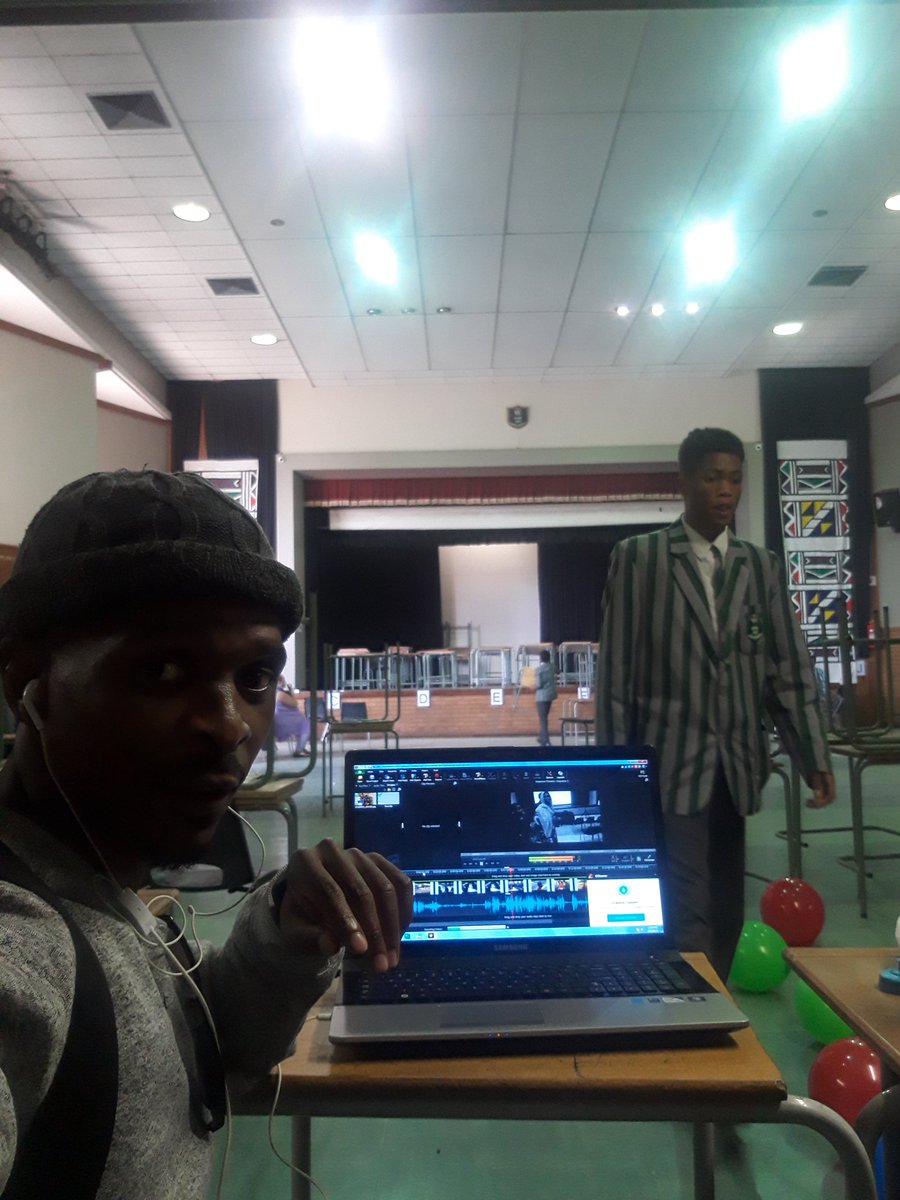 maxwellvusi's tweet photo. Preparations for the Behind the Blazer Film Festival
VENUE: Queens Secondary School
Time: 10am to 2pm
Donation: R20
#StimulusPackage #BehindTheBlazerFilmFestival #BBFF18 #BehindTheBlazerFilmFestival #BBFF18 #Youthinfilm #Director #Cinematography https://t.co/KlJqosBtRn