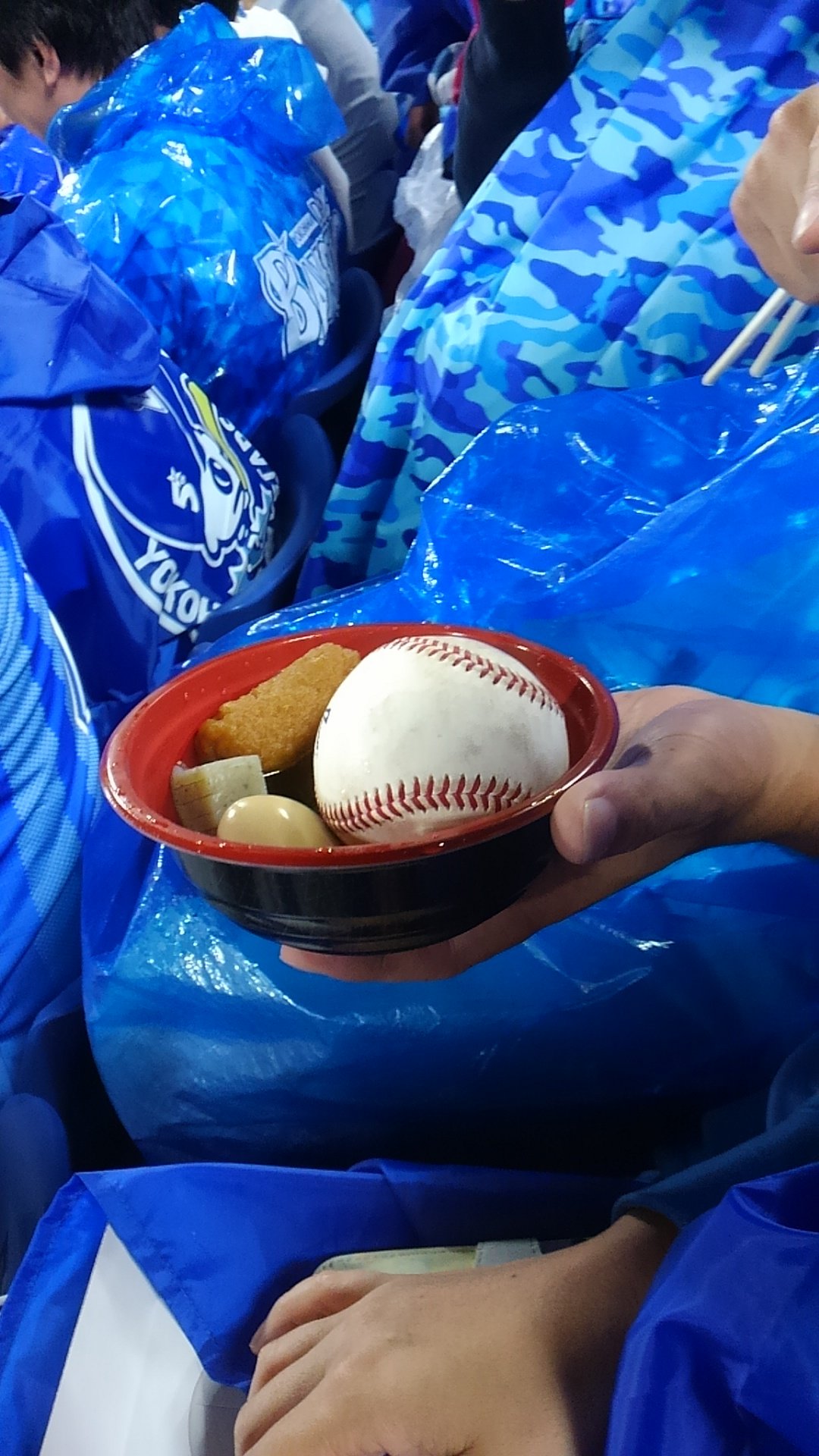 ファウルボールが 横浜スタジアムで嘘みたいな奇跡が起こったww えのげ