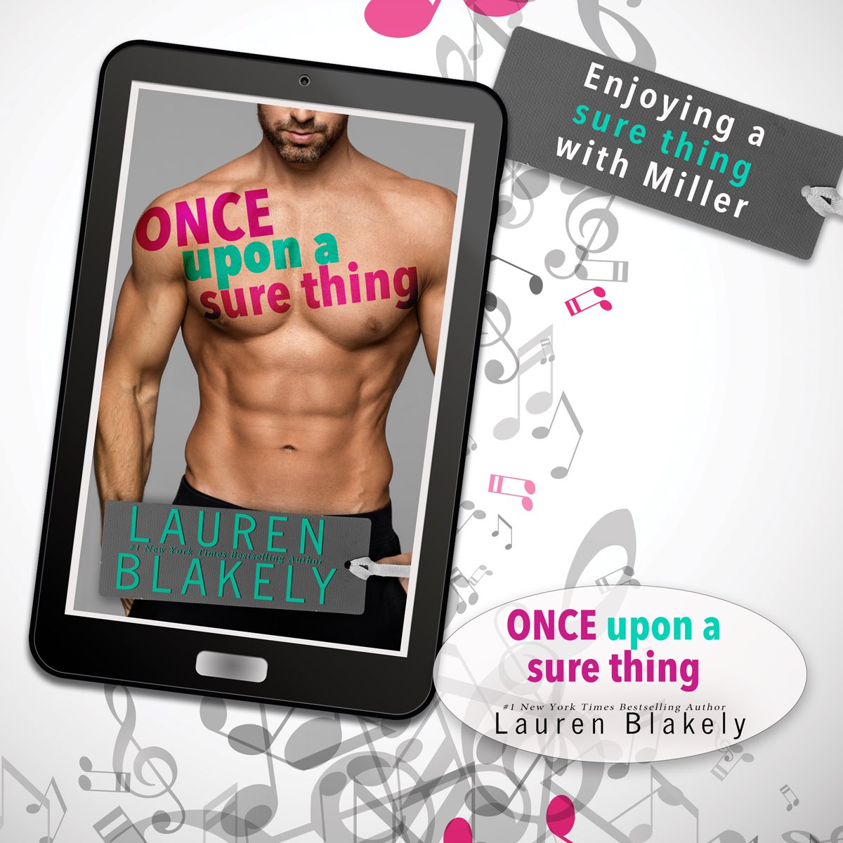love_bookaholic's tweet photo. Devouring this ARC by @LaurenBlakely3. The characters are fantastic! #currentlyreading #OnceUponaSureThing @InkSlingerPR https://t.co/YOSOTTbqQG