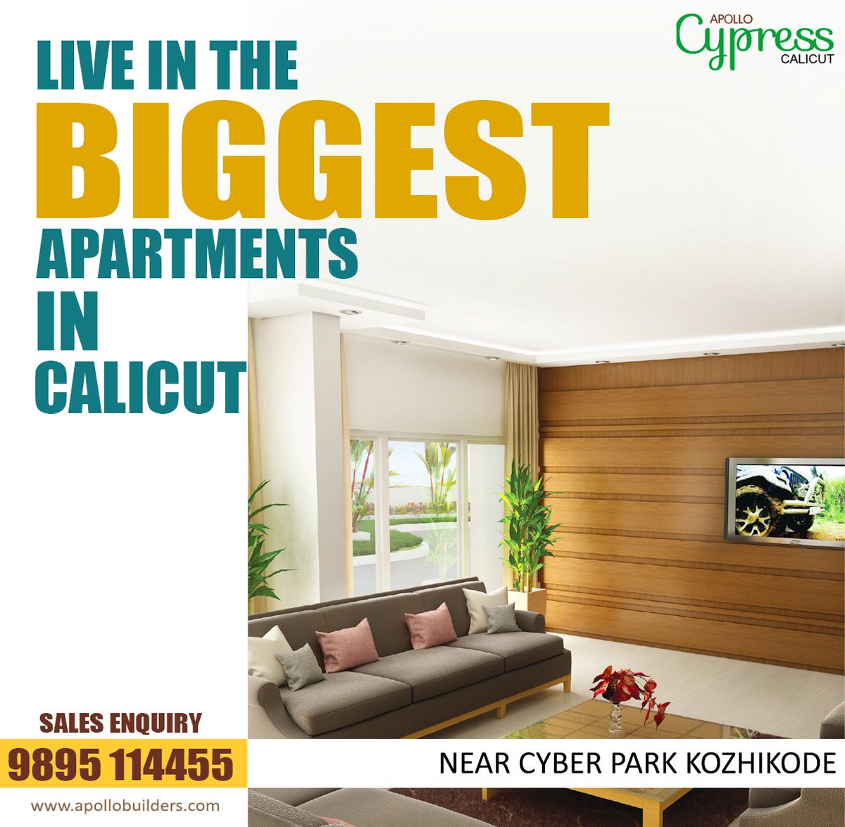 apollobuilders_'s tweet photo. Live in the Biggest Home in Your Dream City.
Apollo Builders, Calicut's most trusted builders
Proudly Presenting APOLLO CYPRESS
Near Cyber Park | Kozhikode.
☎️ +91 9895114455
https://t.co/09donilh1j
#apollo_builders #builders_in_kerala #flats_in_calicut https://t.co/KvPRDmVLnY