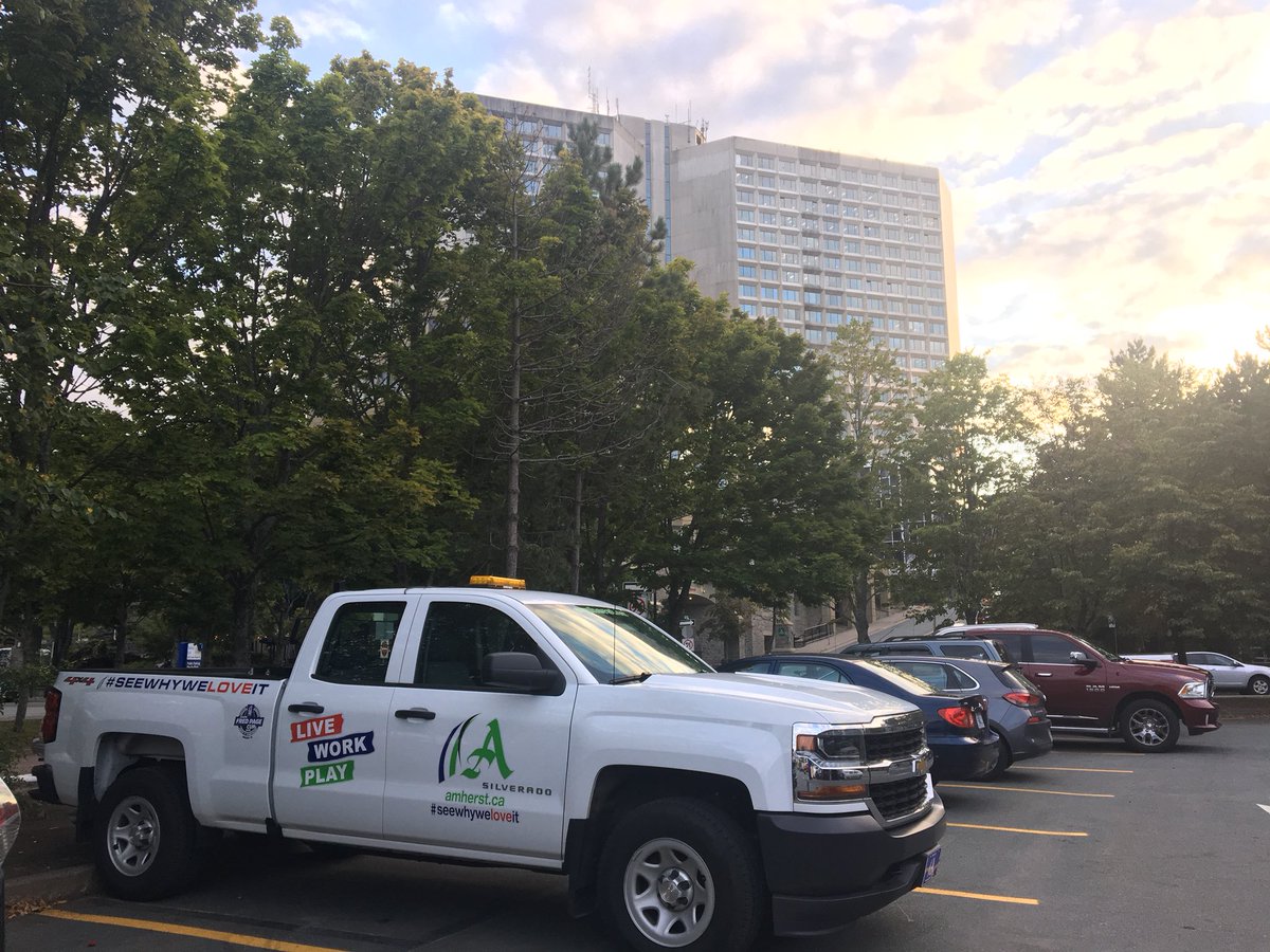 BillySchurman's tweet photo. First @hfxconventions event @HLHL2018 World 🌎 Class facility. Only lost twice, assisted by helpful &amp; welcoming staff. Wow meeting space. Found ‘A’ parking space to brand @TownofAmherstNS + a great view no problem @DowntownHalifax @halifaxchamber @MikeSavageHFX #BuildTheyWillCome https://t.co/yAR8rWpeqm