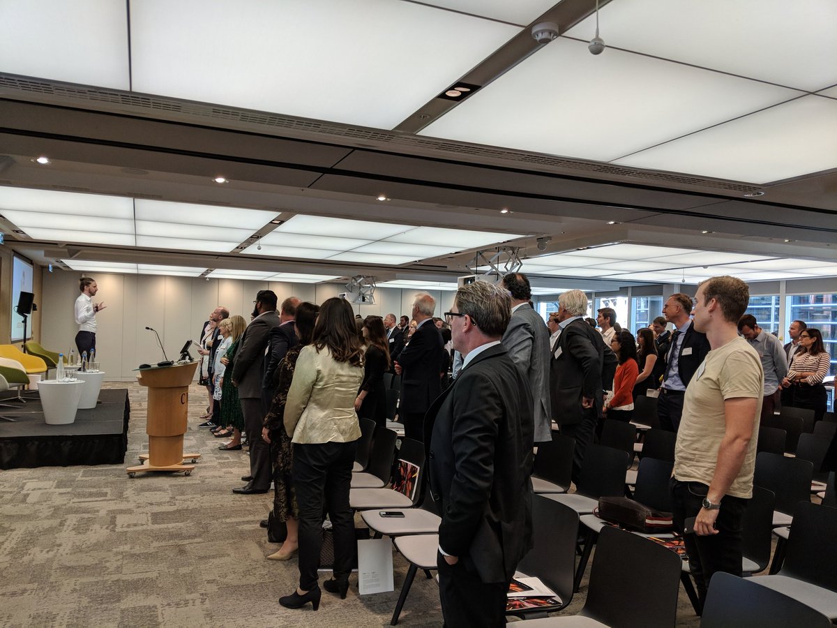 CMS_TMC's tweet photo. #CMSBB audience participation required when you come to our conferences! Dominic McVey's quizzes us on our entrepreneurial dreams and risks we are willing to take https://t.co/P7DiGLgOY0