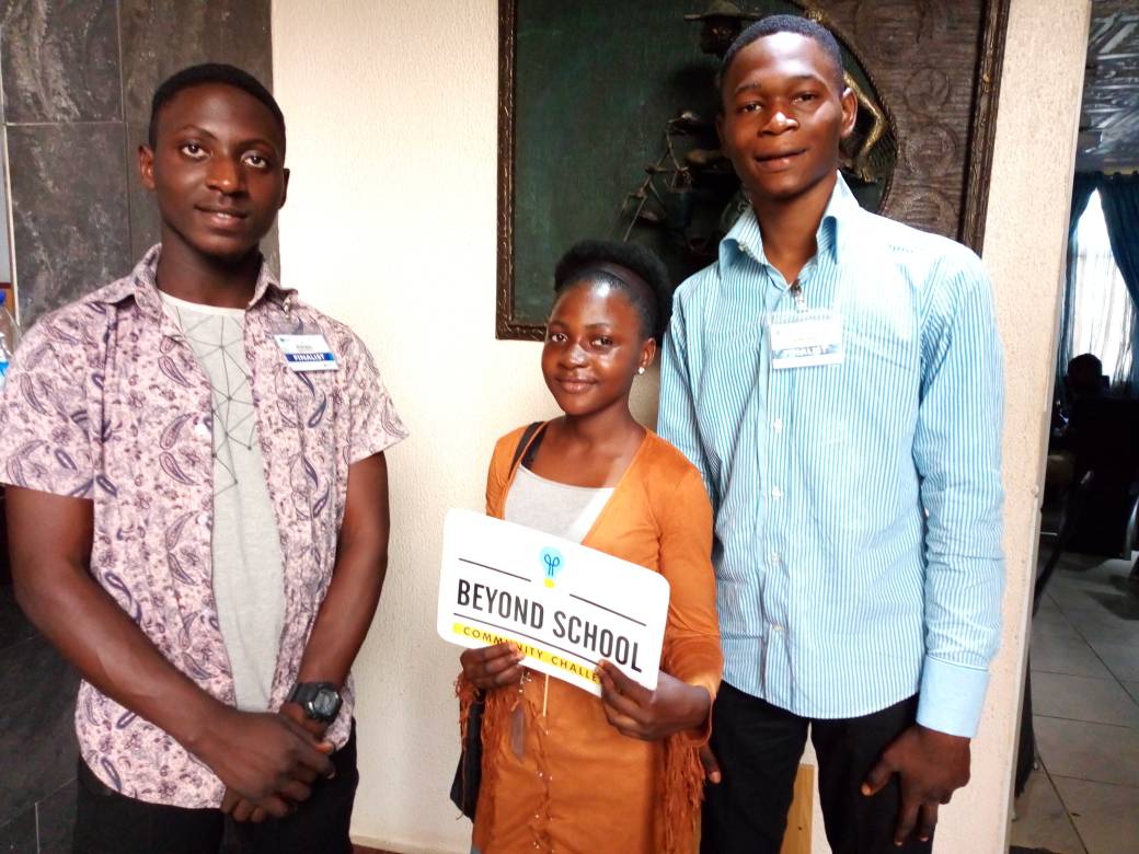 JumpstartAca's tweet photo. Scholars at the ongoing Beyond School Community Challenge organised by @mwfaan 
#Bscchallenge
#Youngleadersassembly https://t.co/x93IlziHo2