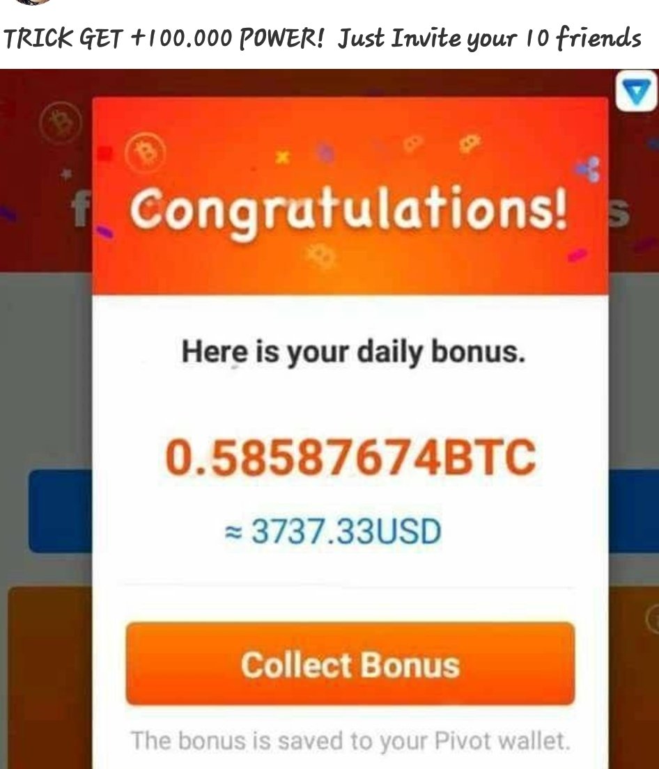 Felynan78's tweet image. #legitcoin #davorcoin #validcoin #bitconnect #ico 

Register PIVOT to get BTC Bonus：PIVOT is a community for cryptocurrency investors. pivot.one/app/invite_log…