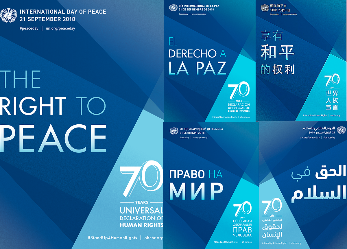 International Day of Peace 21 September via <a href="/UN/">United Nations</a>

#UnitedNations #international #Days #PeaceDay #PeaceDay2018 #Peace #21settembre #21Sep #21stSeptember #instagood #FridayFeeling #FridayMotivation #мир #世界 #العالم #世界 #LeMonde