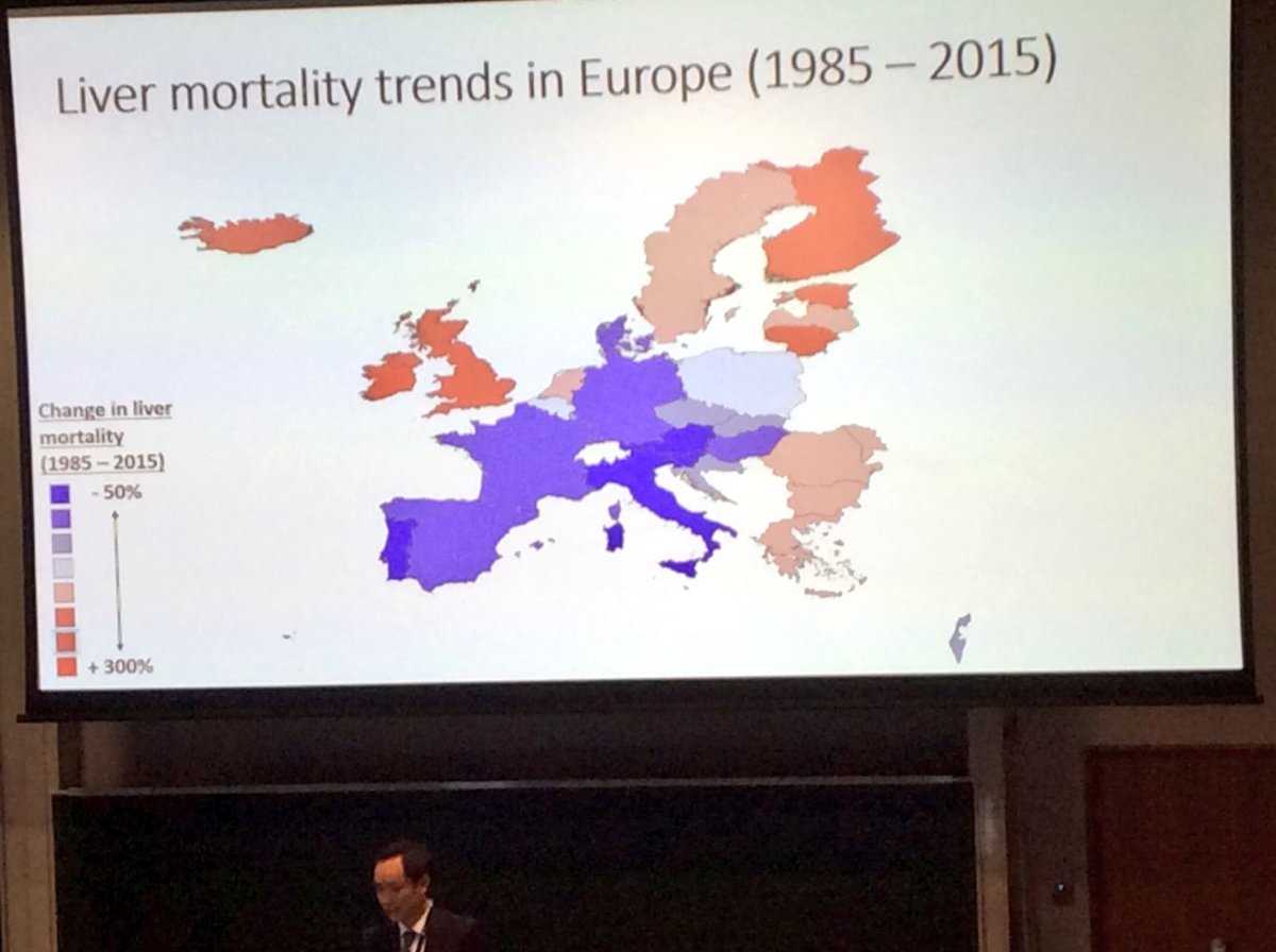 kmdrysdale's tweet photo. #BASL2018
@Drwenhaoli from #BartsLiverCentre at @QMUL describing global trends in liver mortality over the past 30 years - very impressive data analysis. https://t.co/pblJmT4Jlj