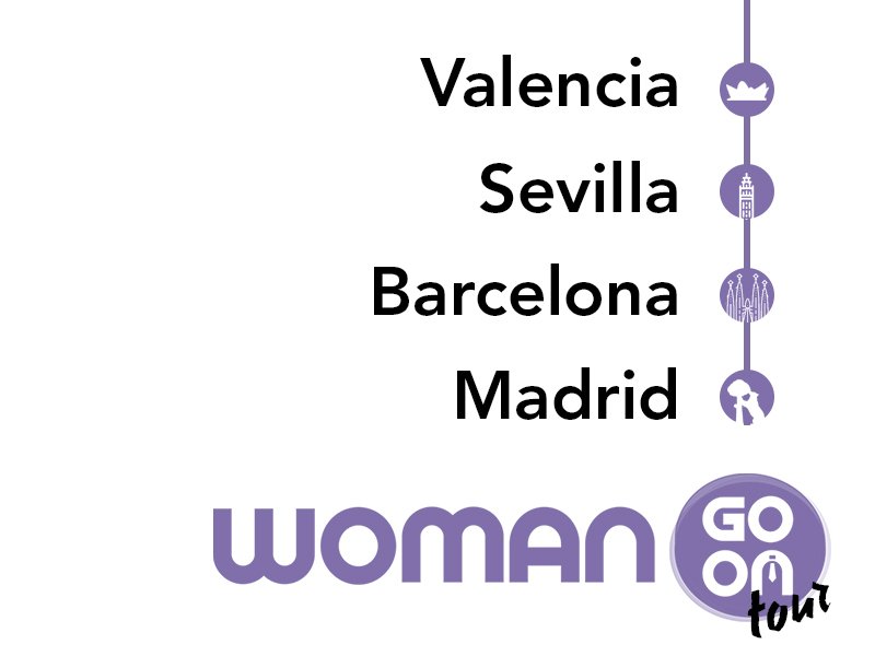 Tras el éxito de #Valencia , ya estamos preparando los detalles de la segunda parada de #WomanGoOn  Tour. Os esperamos en #Sevilla el próximo 22 de noviemnbre en el restaurante Río Grande. Inscríbete en womangoon.es/sevilla/