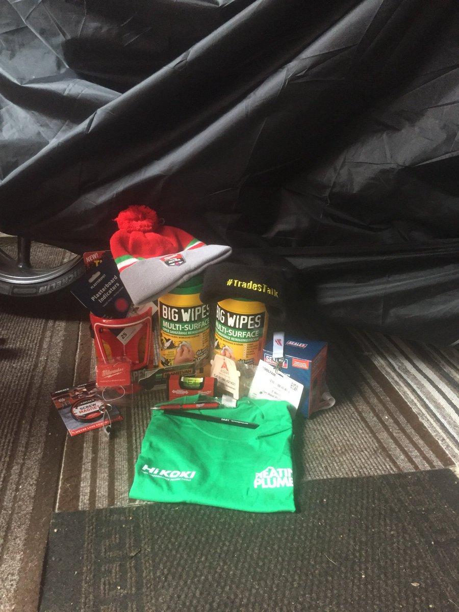 TimWestplumbing's tweet image. Just got a few bits n bobs from toolfair yesterday 
#ToolFair 
#TradesTalk
#phpi
#bigwipes