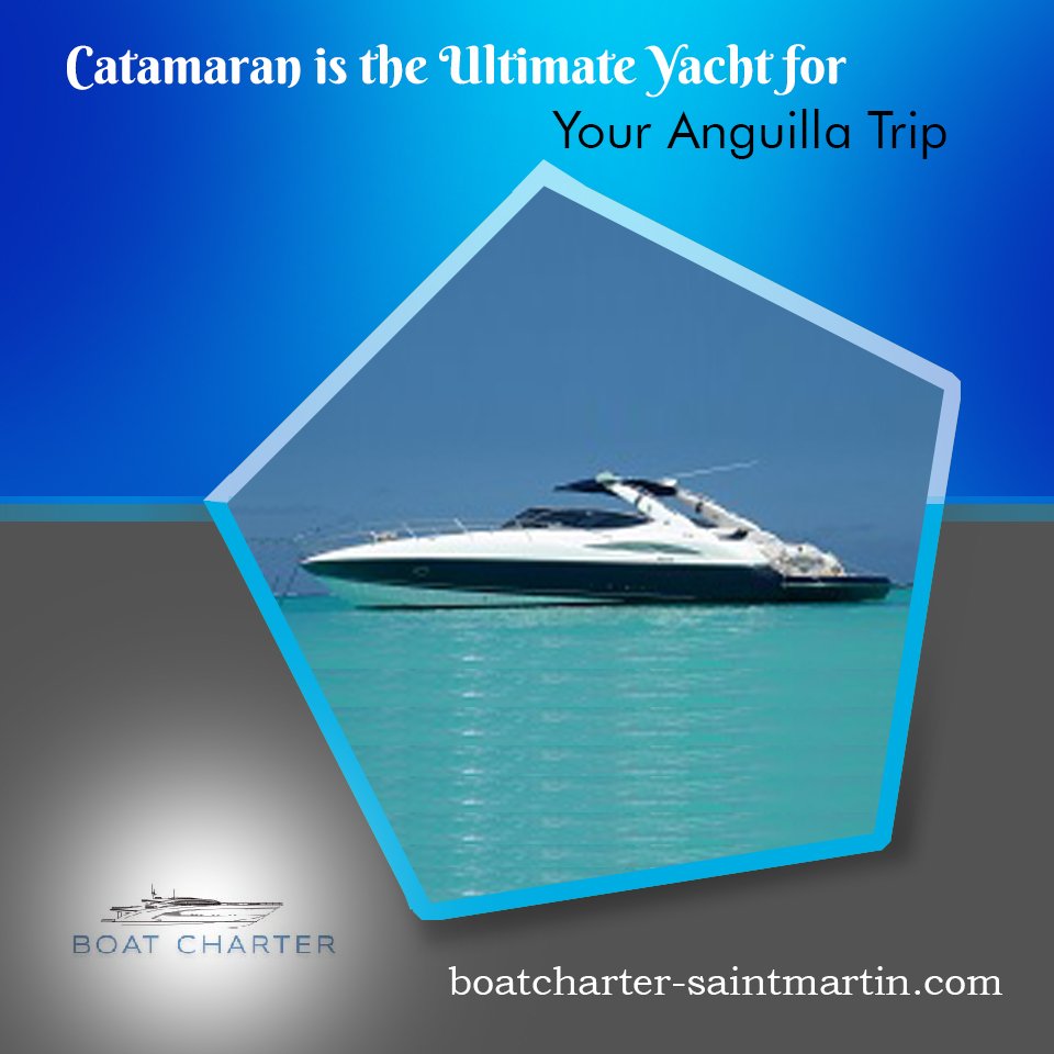 Boat_ch's tweet photo. Interested in chartering a yacht around #Anguilla? Get ready to view the Beautiful beaches, taste the top-notch food, and to take the warm hospitality with our luxury catamaran. 
Check our services online at https://t.co/7vJszeYfrV. https://t.co/yS6gZL84Y1