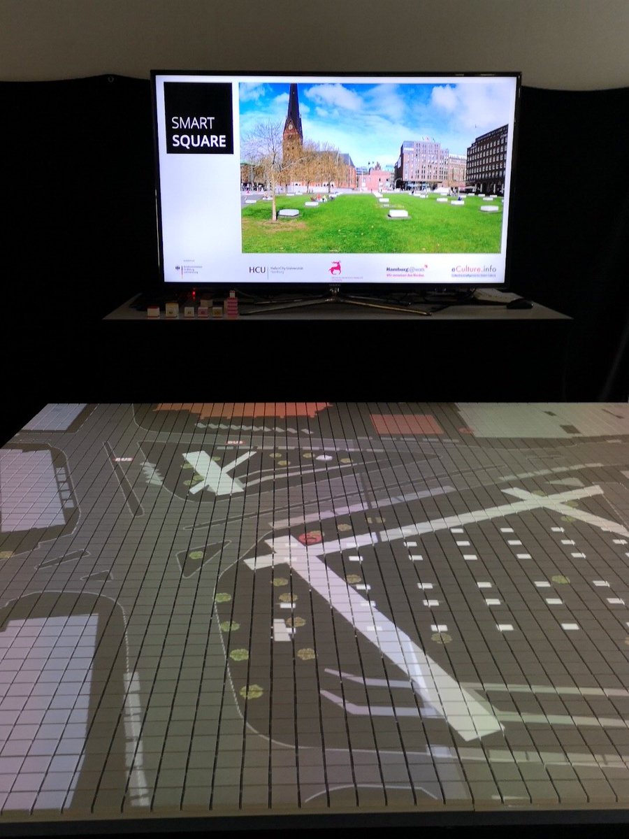 SyncTankForum's tweet photo. Einblick ins Lab: so kann #smartculture aussehen. #sciencecity  #schh18 https://t.co/UV0SJZQE8s