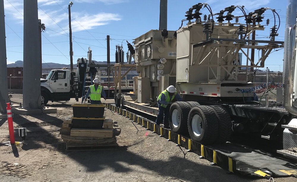 CI_Agent's tweet image. We teamed up with BCI to provide SPCC-compliant secondary #containment for a mobile #substation. Read the case study: ow.ly/ItIM30lTRLp #SPCC #EPA