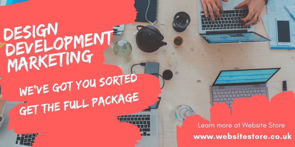 WebsiteStoreuk's tweet image. Design, development and marketing services get everything under one roof websitestore.co.uk #marketing #webdev #webdesign