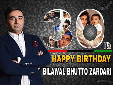 Happy birthday to my young leader my Chairman PPP Bilawal Bhutto Zardari     