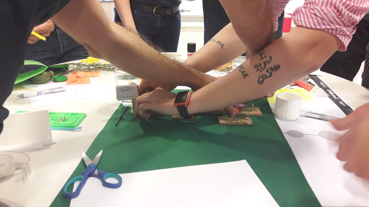 Pistoletazo de salida de la Maker League! #SFML2018 de <a href="/aiguesbcnclient/">Aigües de Barcelona</a> y <a href="/santfeliuinnova/">Sant Feliu Innova</a> con un #Sprint q organizamos para poner acción a ideas aplicando #LeanStartup y #designthinking y encontrar soluciones a retos de #SmartCity y #SmartAgriculture. Makers para la #innovación!