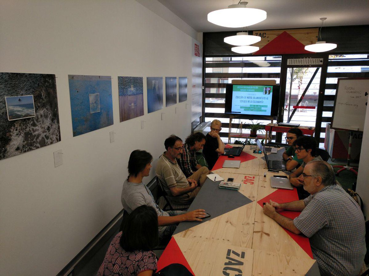 MapColabora's tweet photo. Esta mañana hemos empezado curso del grupo en @ZGZActiva Las Armas presentandonos e iniciando ideas sobre los proyectos de #zaccesibilidad #ziclabilidad #mapatonhumanitario y más cosas interesantes
Síguenos por aquí o en los anuncios de eventos en @meetup: https://t.co/9xr0PTXPS4 https://t.co/8Gx0Lz26GH
