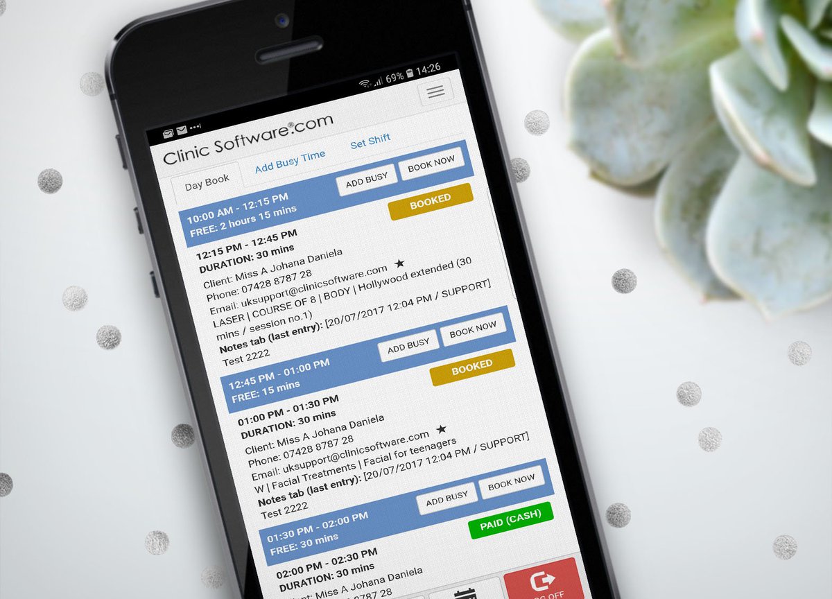 ClinicsSoftware's tweet photo. How to manage on mobile on the go? This is how you can manage your business on the go from your mobile at every single step!  #how #clinicsoftware #salonsoftware #spasoftware #hairsalonsoftware #spamanagementsoftware @olympiabeauty @CCR_expo https://t.co/4pdTqy3eSQ