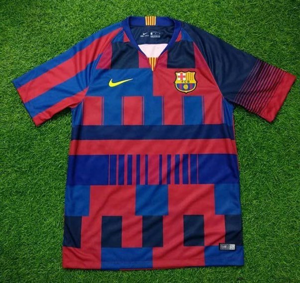 nike fc barcelona mashup jersey