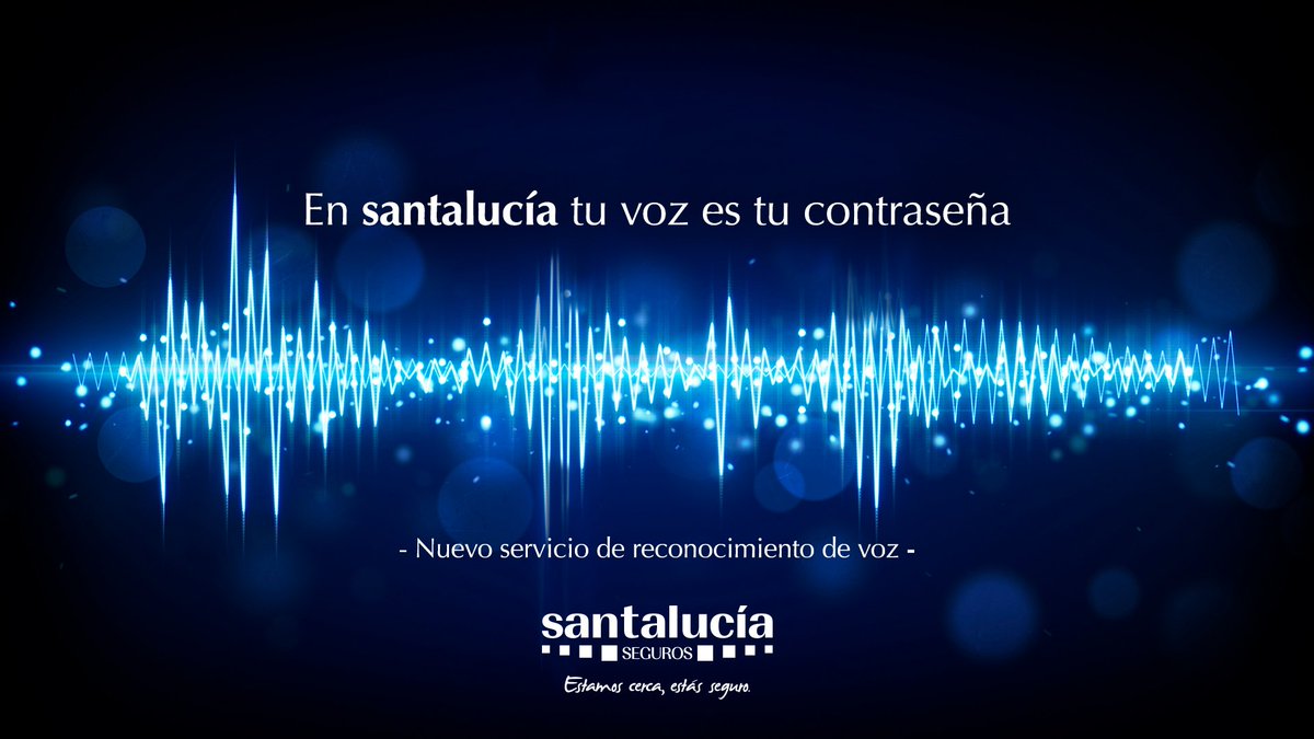 santalucia_imp's tweet photo. ¡¡Hoy tenemos grandes novedades!! 🎉 Ya está disponible el servicio de Biometría de Voz de @santalucia_seg 
https://t.co/G672KAQG0a  ¡Más seguro y ágil! 😀 https://t.co/SxNyldgQ2b