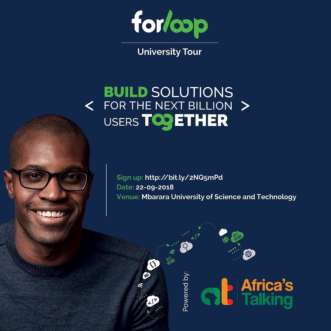 solomonalvink's tweet photo. Forloop university tour powered by @Africastalking mbarara University we are coming this weekend #forloopUniversityTour @forLoopKampala #forloop π₯π₯π₯π₯π₯π₯π₯π₯ https://t.co/0Mwbqb0SEf