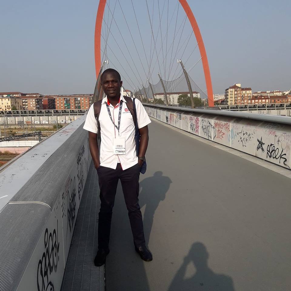 FaidNgo's tweet photo. #SlowFoodAfrica at #TerraMadre #Turin2018 @SlowFoodHQ 
Ciao Turin !
John Kiwagalo, leader of @SFYNetwork-Uganda #BuldingAfricaFutureFoodLeader
Think with us, Tank @SFYNetwork #FoodForCharge https://t.co/81TMGPoOAZ