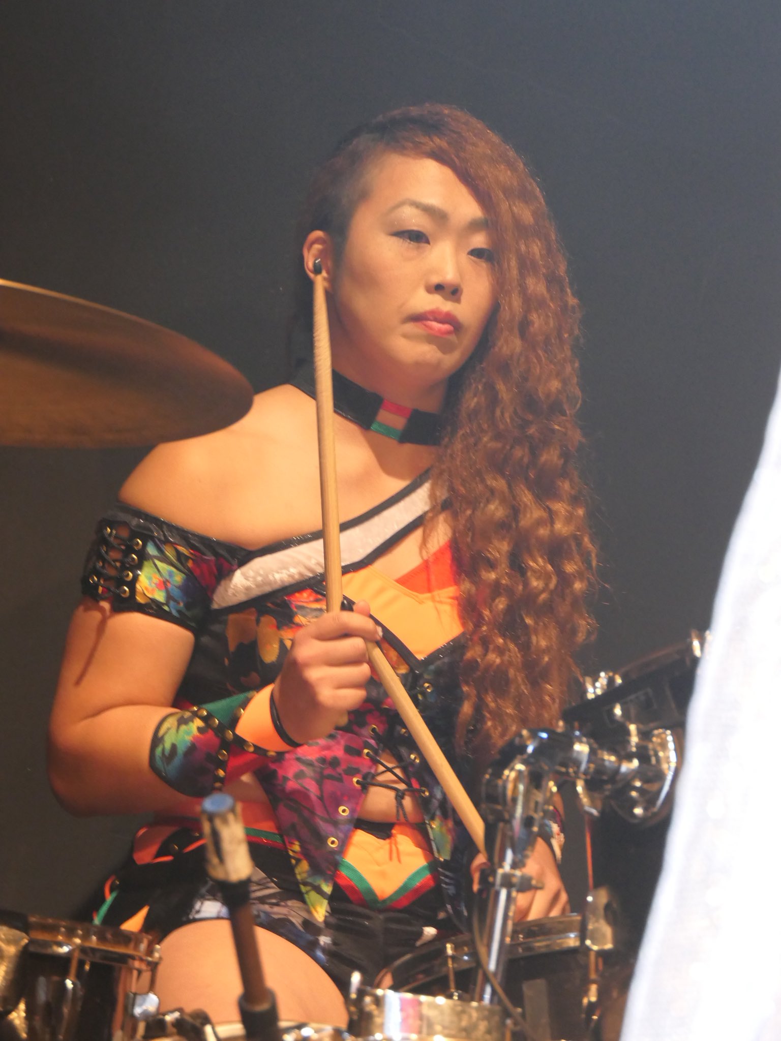 にゃにゃん たいよう祭 2 女子プロバンド ドラム 松本浩代 にゃにゃん たいよう祭 2 女子プロバンド ドラム 松本浩代