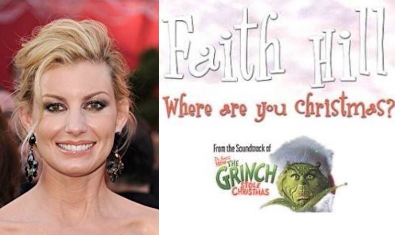 Happy 51st Birthday to Faith Hill! The singer who performed Where Are You,  Christmas? from How the Grinch Stole Christmas (2000). #FaithHill